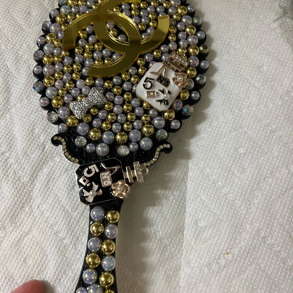 Hand mirror , hand made